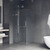 Vigo 30 in. L x 30 in. W x 73 in. H Monteray Frameless Shower Enclosure with Chrome Hardware