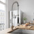 Vigo Zurich Pull-Down Spray Kitchen Faucet in Matte Black