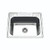 Hamat REVIVE Topmount 25" X 22"One Bowl Kitchen Sink - Four Holes - Stainless Steel
