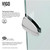 Vigo VG6061CHCL38W Verona Frameless Neo-Angle Shower Enclosure With Base and with Chrome Hardware