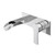 Vigo VG05004CH Cornelius Single Handle Wall Mount Bathroom Faucet In Chrome