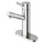 Vigo VG01009BNK1 Noma Single Hole Bathroom Faucet With Deck Plate In Brushed Nickel