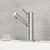 Vigo VG01009BNK1 Noma Single Hole Bathroom Faucet With Deck Plate In Brushed Nickel