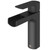 Vigo Ileana Single Hole Bathroom Faucet In Matte Black
