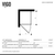 Vigo VG6012CHCL36 Pacifica Frameless Shower Enclosure with Chrome Hardware