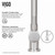 Vigo Savona Single Handle Pull Out Spray Kitchen Faucet - Stainless Steel