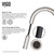 Vigo Savona Single Handle Pull Out Spray Kitchen Faucet - Stainless Steel