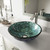 Vigo Oceania Glass Vessel Bathroom Sink - 16 1/2 inch