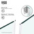 Vigo 36 in. L x 36 in. W x 77 in. H Piedmont Frameless Neo-Angle Shower Enclosure With Low-Profile Base and with Chrome Hardware