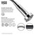 Vigo Modern Single Handle Pull out Spiral Spring Spout Kitchen Faucet - Chrome