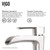 Vigo VG03024BN Niko Vessel Bathroom Faucet In Brushed Nickel