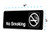 Alpine  ALPSGN-9 No Smoking Sign, 3x9