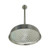 Kingston Brass K225K28 10" Shower Head & 17" Ceiling Support Combo - Brushed Nickel
