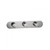 Flusso 3/4" Horizontal Thermostatic Valve with 2 Volume Controls and Trim - Shared Port Operation - Brushed Nickel - 100.2715BN