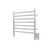 Amba Radiant Small Hardwired Electric Towel Warmer - 20 3/8" W x 21 1/4" H - Brushed Stainless - RWHS-SB