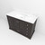 Lexora Dukes 48 Inch Espresso Single Vanity Cabinet, White Carrara Marble Top, White Square Sink and no Mirror Lexora Dukes 48 Inch Espresso Single Vanity Cabinet, White Carrara Marble Top, White Square Sink and no Mirror