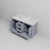 Lexora Dukes 60 Inch Dark Grey Double Vanity Cabinet, White Carrara Marble Top, White Square Sinks and no Mirror