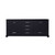 Lexora Dukes 80 Inch Espresso Vanity Cabinet Cabinet Only