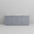 Lexora Dukes 84 Inch Dark Grey Double Vanity Cabinet, White Carrara Marble Top, White Square Sinks and no Mirror