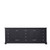 Lexora Dukes 84 Inch Espresso Vanity Cabinet Cabinet Only