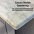 Lexora Jacques 30 Inch Dark Grey Single Vanity Cabinet, White Carrara Marble Top, White Square Sink and 28 Inch Mirror