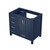 Lexora Jacques 36 Inch Navy Blue Vanity Cabinet Cabinet Only - Right Version