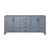 Lexora Jacques 60 Inch Dark Grey Vanity Cabinet Cabinet Only