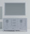 Lexora Jacques 60 Inch Dark Grey Double Vanity Cabinet, no Top and 58 Inch Mirror