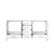 Lexora Jacques 72 Inch White Vanity Cabinet Cabinet Only
