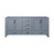 Lexora Jacques 72 Inch Dark Grey Vanity Cabinet Cabinet Only
