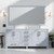 Lexora Jacques 72 Inch Dark Grey Vanity Cabinet Cabinet Only