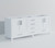 Lexora Jacques 80 Inch White Vanity Cabinet Cabinet Only