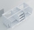 Lexora Jacques 80 Inch White Vanity Cabinet Cabinet Only