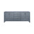 Lexora Jacques 80 Inch Dark Grey Vanity Cabinet Cabinet Only