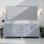 Lexora Jacques 80 Inch Dark Grey Vanity Cabinet Cabinet Only