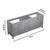 Lexora Jacques 80 Inch Distressed Grey Double Vanity, no Top and 30 Inch Mirrors