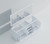 Lexora Jacques 84 Inch White Double Vanity Cabinet, no Top and 34 Inch Mirrors