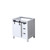 Lexora Marsyas 30 Inch White Vanity Cabinet Cabinet Only