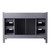 Lexora Marsyas 48 Inch Dark Grey Vanity Cabinet Only