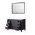 Lexora Marsyas 48 Inch Brown Single Vanity, White Quartz Top, White Square Sink and 44 Inch Mirror