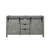 Lexora Marsyas 60 Inch Ash Grey Vanity Cabinet Only