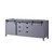 Lexora Marsyas 80 Inch Dark Grey Vanity Cabinet Cabinet Only