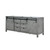 Lexora Marsyas 80 Inch Ash Grey Vanity Cabinet Only