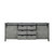 Lexora Marsyas 80 Inch Ash Grey Vanity Cabinet Cabinet Only Lexora Marsyas 80 Inch Ash Grey Vanity Cabinet Cabinet Only