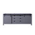 Lexora Marsyas 84 Inch Dark Grey Vanity Cabinet Cabinet Only