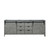 Lexora Marsyas 84 Inch Ash Grey Vanity Cabinet Cabinet Only