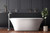 Lexora Vinter 59 Inch Free Standing Acrylic Bathtub w/ Chrome Drain