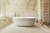 Lexora Lure 67 Inch Free Standing Acrylic Bathtub w/ Chrome Drain