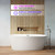 Lexora Melina 59 Inch Free Standing Acrylic Bathtub w/ Chrome Drain
