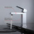 Lexora Monte Stainless Steel Single Hole Bathroom Faucet - Chrome